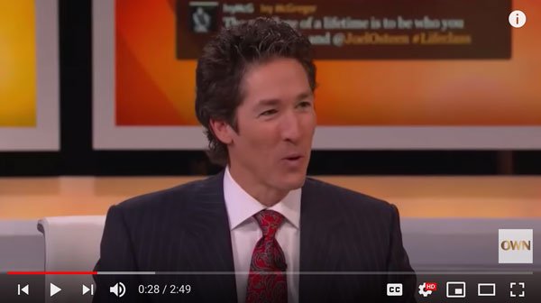 Oprah/Joel Osteen—Bad Habits/