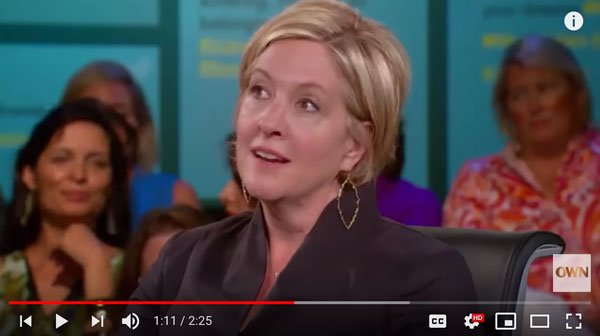 Oprah/Brene Brown/No trust