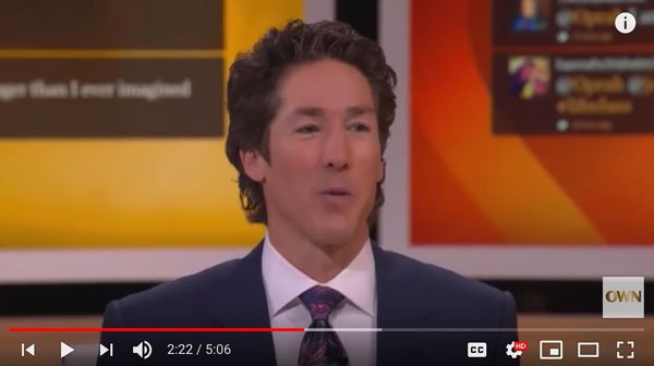 Oprah/Joel Osteen—Words—I AM (Book)